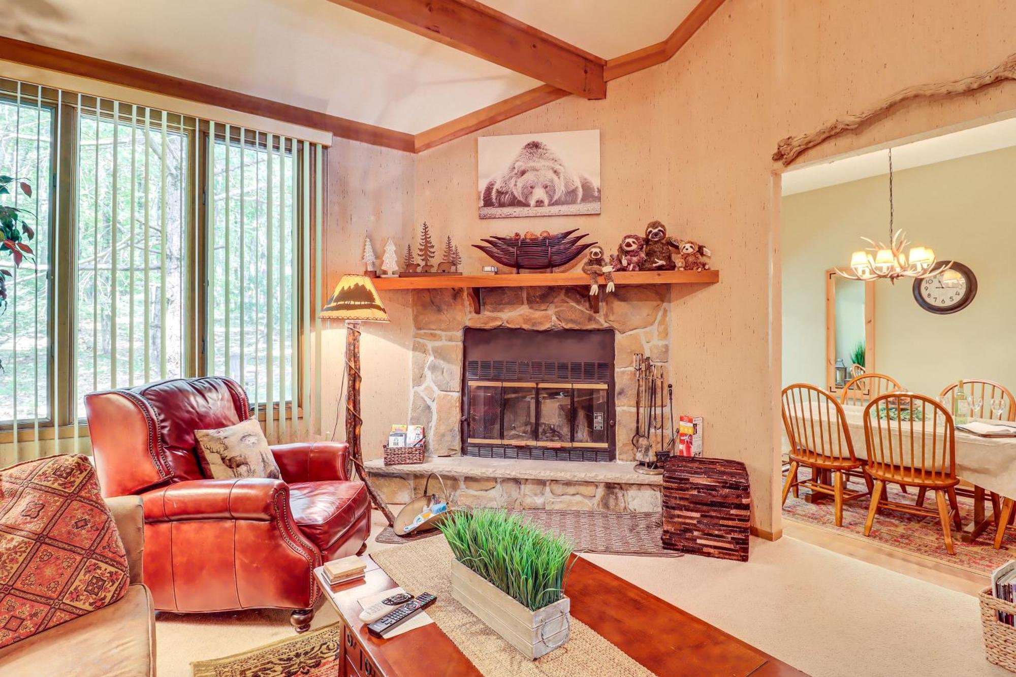 Lake Harmony Townhome Walk To Restaurants! מראה חיצוני תמונה